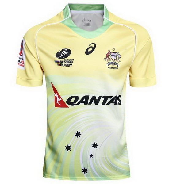 Maillot Rugby Australie Domicile 2017 2018 Jaune